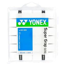 YONEX Super GRAP White 12-Pack Overgrip
