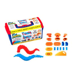 Relevant Play MAD MATTR Quantum Tool Box (Tool Box, 10oz Mad Mattr Included, 20 Tools Plus The Ultimate Brick Maker)