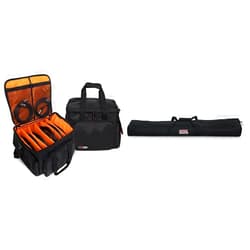 Gator Cases Cable Organization Gig Bag and Speaker Stand Carry Bag Bundle