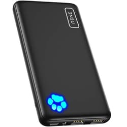 INIU Portable Charger, Slimmest 10000mAh 5V/3A Power Bank, USB C in&Out High-Speed Charging Battery Pack, External Phone Powerbank Compatible with iPhone 15 14 13 12 X Samsung S22 S21 Google iPad etc