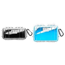 Pelican Micro Cases (1030 + 1050) - Water Resistant and Crushproof Protection