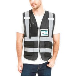 ABEISA Reflective Safety Vest Men Women Hi-Vis Workwear Surveyor Traffic Work and Security Guard Meet ANSI/ISEA Standard