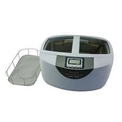 iSonic P4820-WSB Commercial Ultrasonic Cleaner, 2.6Qt/2.5L/White Color, Stainless Steel Wire Mesh Basket, 110V