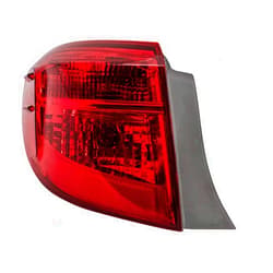 Brock Replacement Drivers Tail Light w/LED Reverse Lamp Red Lens Compatible with 17-19 Corolla 8156002B10