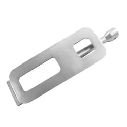 GrillPartsSearch 15 3/4 x 4 3/4, Cast Stainless Burner, Members Mark | CISC