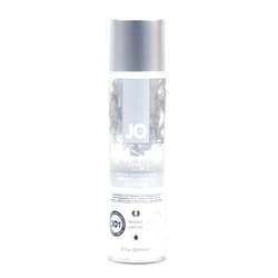 JO All-in-One Massage Oil, Long Lasting Silicone Based Glide for Men, Women and Couples, Fragrence Free, 4 FL Oz