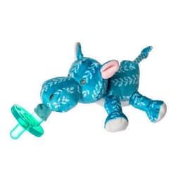 Mary Meyer WubbaNub Infant Pacifier, 6-Inches, Jewel Hippo