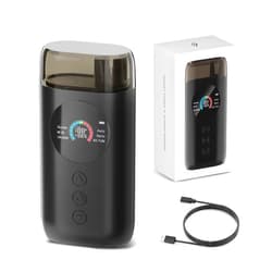 Enya Smart Automatic Guitar Tuner, Full-color LCD Screen - Metronome & String Winder - For Electric Guitars, Acoustic Guitars, Ukulele, Black