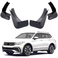 MOERTIFEI Car Mudguard Fender Mud Flaps Splash Guards Compatible with VW Tiguan R-Line 2018 2019 2020 2021 2022 2023 2024