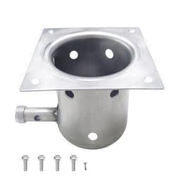 FCCUM Fire Burn Pot Replacement Parts for Traeger Pellet Grill,Compatible with Traeger Grill and Most Pit Boss Grills