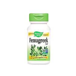 Nature's Way Natures Way Fenugreek Seed, 610 milligrams Per Cap, 180 Vegetarian Capsules. Pack of 2 bottles