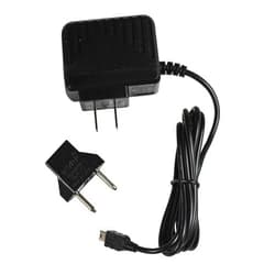 HQRP Rapid Charger Compatible with Eton American Red Cross FRX3, FRX2, FRX1, Microlink FR170, Axis, G2 AM FM Weather Alert Radio AC Adapter Power Supply Cord UL Listed + Euro Plug Adapter