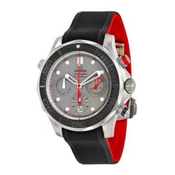 Omega Men's 21292445099001 Sea Master Analog Display Swiss Automatic Black Watch