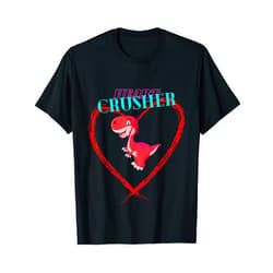 Mark By Youdom Valentines Day Shirt Dinosaur and heart Kids Boys Girls T-Shirt