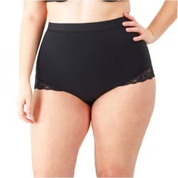 Maidenform Women's Shapewear Underwear, Tummy Control Shapewear Panties, Eco Lace Firm Control Shaping Brief, Mid Rise