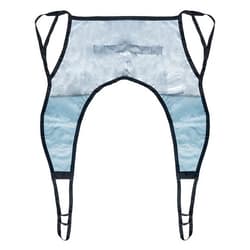 Patient Aid Mesh U-Sling Without Head Support, Universal Patient Lift Sling, Ideal for Bathing and Showering, Size Small, 400lb Capacity