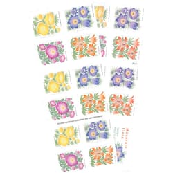 United States Postal Service 2022 Mountain Flora Flowers, Garden, Love, Forever First Class Postage Stamps (1 Booklet, 20 Stamps)