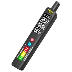 SUETTLA X4A Natural Gas Leak Detector with Audible & Visual Alarm, Portable 2-in-1 Handheld Gas Sniffer Integrated Temperature & Humidity Tester, Locates Combustible Gas, Methane, Propane for Home