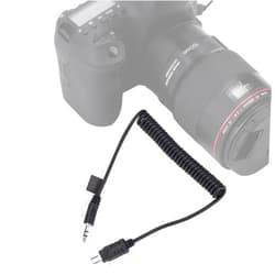 Mugast MC-DC2 Shutter Cable,0.5m Camera Remote Shutter Release Connecting Cord Cable for 7100,D7200,D7000,D5100,D5000,D3200,D3100,D90,D750,D610,D600,D7100,D7000,D5300,D5200,D5100(3.5mm-N3)