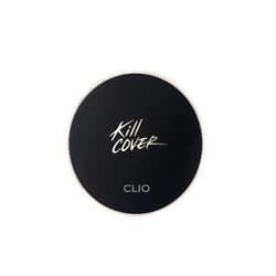 CLIO PROFESSIONAL CLIO Kill Cover Fixer Cushion, Makeup Base and Fixer, Long Lasting, Full Coverage with Matte Finish for Sensitive Skin Types (0.53 oz) (2 LINGERIE)
