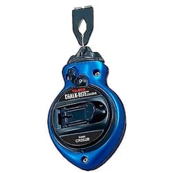 Bon Tool Tajima CR202B-P Chalk Rite II - Contractor Grade Ultra Thin Chalk Line,Blue