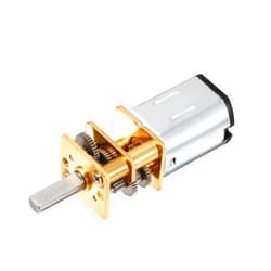 uxcell Micro Gear Motor 10RPM DC 6V Mini Speed Reducer Gear Box for RC Robot Model DIY