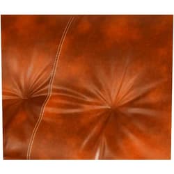 FutonX Full Size Camel Futon Cover Only Bonded Leather Premium Collection Fits 6-8 inch Futons Mattress (Havana)