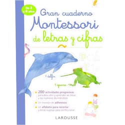 Larousse Editorial,Agencias y archivos fotográficos,Jordi Trilla Segura Gran cuaderno Montessori de letras y cifras