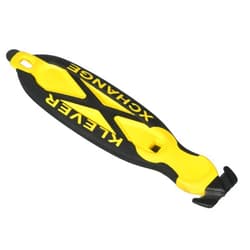 Klever XChange, Safety Knife Cutter, Replaceable Head, Yellow