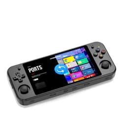 Daxceirry RG552 Handheld Android System Game Console High Speed EMMC 5.1 and 16G Linux System Built-in 6400 mAh Battery with 5.36in Touch Screen Maximum Load 5A Charging Cable 1.5 Hours Full (black)