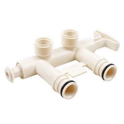 GUOJINJISM 7129871 Water Softener Bypass Valve with Threaded, Water Softener Parts, Replaces 34371, WS15X10012, 3437, 3437299 and 42-3437, Compatible with Kenmore, GE, Whirlpool, Morton, NorthStar, EcoWater