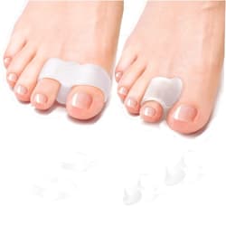 Welnove 12 Pack Bunion Corrector and 10 Pack Toe Separators