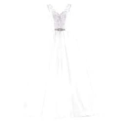 Generic Women's Wedding Dresses for Bride Sweetheart Appliques with Beading Ball Gown Two Straps Bridal Dresses with Big Train