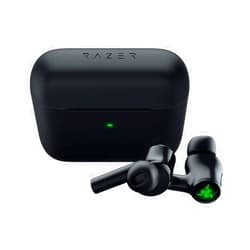 Razer Hammerhead True Wireless (2nd Gen) Bluetooth Gaming Earbuds: Chroma RGB Lighting -60ms Low-Latency- Active Noise Cancellation - Dual Environmental Noise Cancelling Microphones- Classic Black