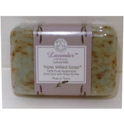 TOPIST Bisous De Provence Lavender Triple Milled Soap Enriched with Shea Butter