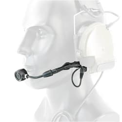 Hearangel Boom Microphone Adjustable 2 pin Compatible with COMTAC Series Headsets (A Short)