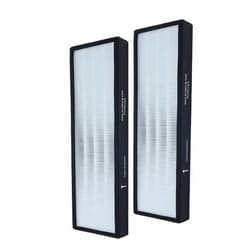 PUREBURG Replacement True HEPA Filter Compatible with Hunter F1701HE/21 30613 Fits Hunter HT1701 HT1701BB F1701HE/PM 30100 30100B 30100W Air Purifiers,H13 3-Stage Filtration High-efficiency,2-Pack