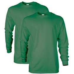 Gildan Unisex-Adult Ultra Cotton Long Sleeve T-Shirt, Style G2400, Multipack