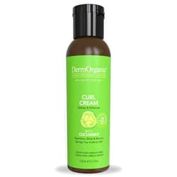DermOrganic Curl Cream for Hair - Separate & Define for Bounce & Shine, 5 fl.oz