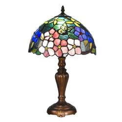 Dale Tiffany STT16081 Fox Peony Table Lamp