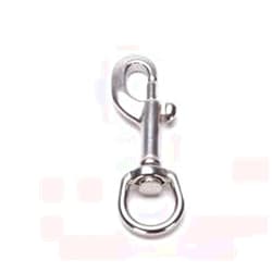 JY-MARINE Stainless Steel 316 Swivel Eye Bolt Snap Hook-Choose Size 3/8 