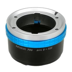 Fotodiox Pro Lens Mount Adapter, Arri Bayonet (Arri-B) Mount Lenses to Sony E-Mount Mirrorless Camera Adapter - for Sony Alpha E-Mount Camera Bodies (APS-C & Full Frame Such as NEX-7, a5100, a7II)