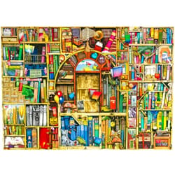 Ravensburger The Bizarre Bookshop 2 1000 Piece Jigsaw Puzzle for Adults - 12000300 - Handcrafted Tooling, Made in Germany, Every Piece Fits Together Perfectly