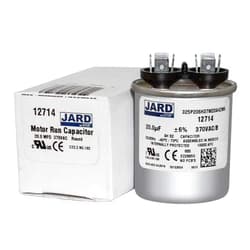 JARD 20 uF x 370 VAC Round Run Capacitor by JARD # 12714