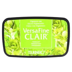 Tsukineko, VersaFine Clair, Full Size Ink Pad, Verdant,Green