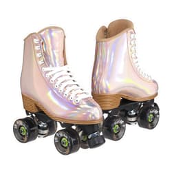 Jackson Ultima Jackson - EVO Viper Roller Skates for Women and Girls with Atom Pulse Lite Wheels, High Top Hologram Quad Skates,