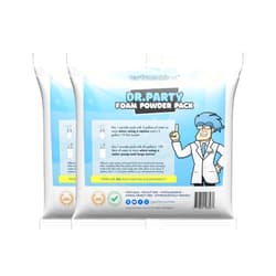 Partymachines Foam Powder Pack of 2, Makes up to 240 Gallons of Foam Party Fun for Foam Machines by Dr. Party