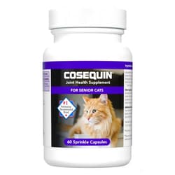 Nutramax Laboratories Cosequin Senior Joint Health Supplement for Cats, 60 Sprinkle Capsules