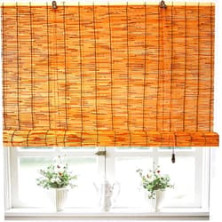 Gxslps Natural Bamboo Blinds,Sunshade Lifting Shutters,Breathable Blackout Curtains,32