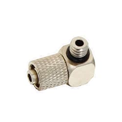 Othmro 1Pcs Reusable Fitting,Elbow Quick Coupler 6mm or 15/64